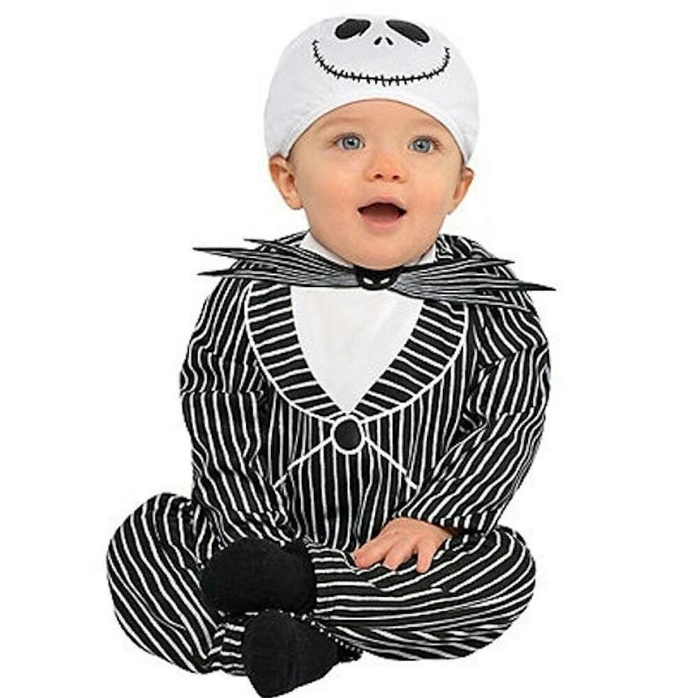 New Disney Baby Jack Skellington Costume The Nightmare Before Christmas 6-12 mth